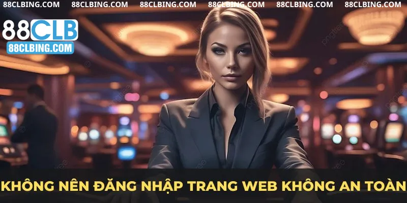 Không nên đăng nhập trên mạng không an toàn